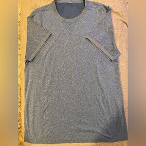 Lululemon Mens Athletica Metal Vent Tech Shirt Blue Size XL